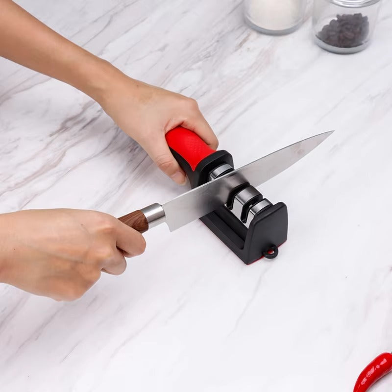 Professional Knife Sharpener – Kitchen Sharpening Stone for Home & Chef Use